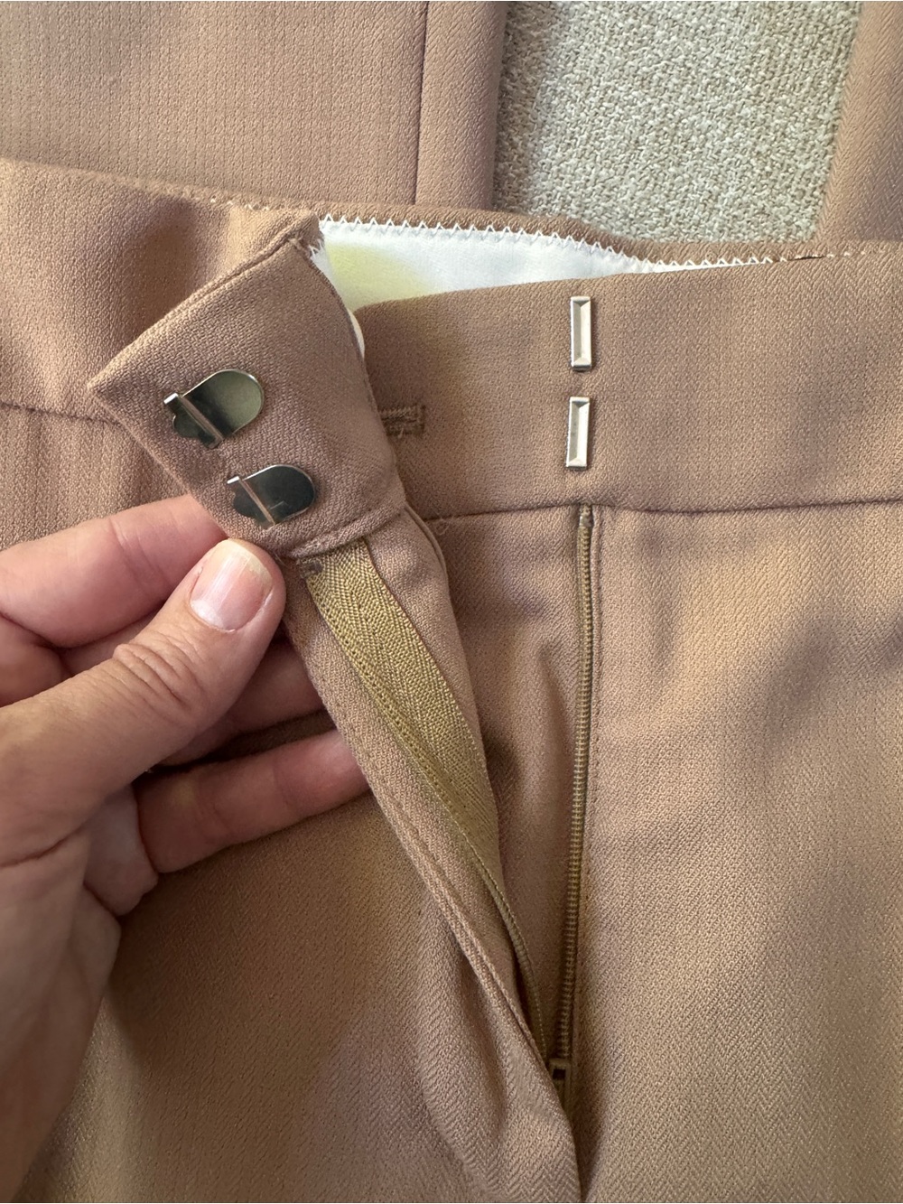 J. Crew Willa Pant - Italian City Wool - Size 8 - Picture 5 of 9